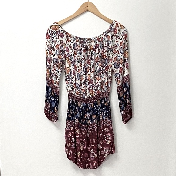 Green Dragon Dresses & Skirts - Green Dragon Boho Mini Dress